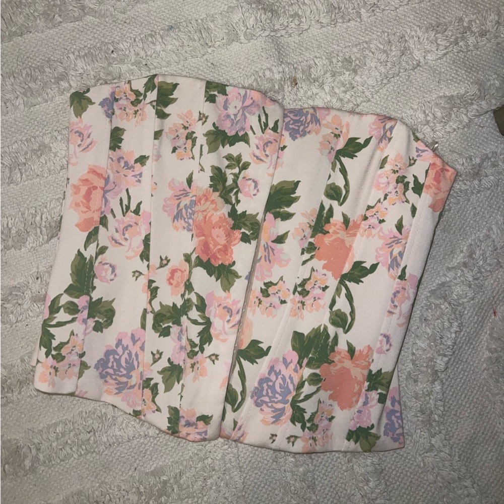 zara corset NWT